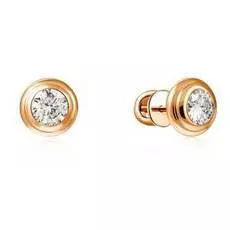 Серьги-пуссеты из золота 16319617000