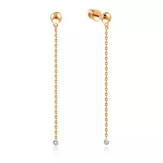 Серьги-пуссеты из золота 16319670000