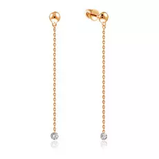 Серьги-пуссеты из золота 16319676000