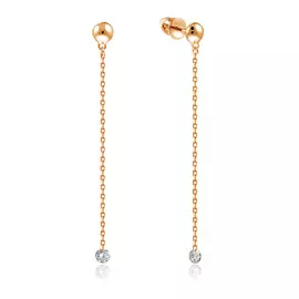 Серьги-пусеты из золота 16319676000