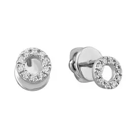 Серьги-пусеты из золота 21-1037-12-01