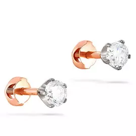 Серьги-пусеты из золота 2-0061-1000