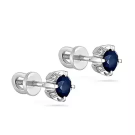 Серьги-пуссеты из золота 2-1037-1100