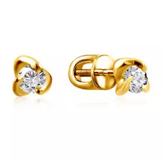 Серьги-пуссеты из золота 56319158000