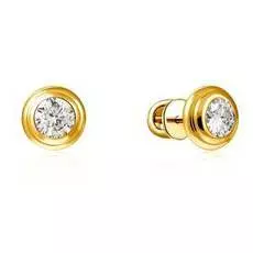 Серьги-пуссеты из золота 56319617000