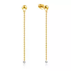 Серьги-пуссеты из золота 56319670000