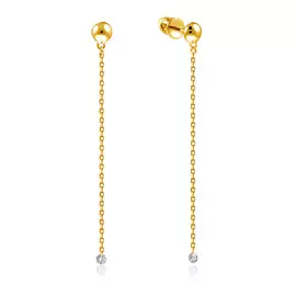 Серьги-пусеты из золота 56319670000