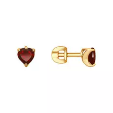 Серьги-пуссеты из золота 725249