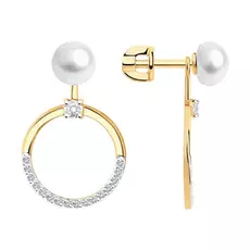 Серьги-пуссеты из золота 792273