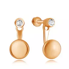 Серьги-пуссеты из золота Д0268-026782