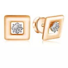 Серьги-пуссеты из золота Д0268-026981