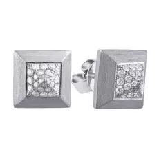 Серьги-пуссеты из золота E0003352A04_SR_WG