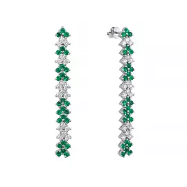 Серьги-пуссеты из золота ER-34775_SR_EM_WG