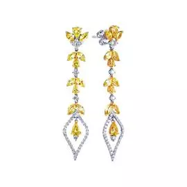 Серьги-пуссеты из золота GE1440-TOUWSW8_TU_WG