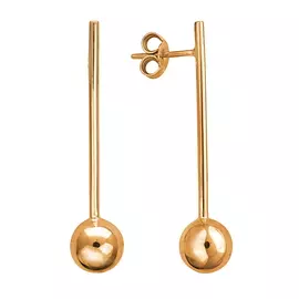 Серьги-пусеты из золота Э2972-01С0113087