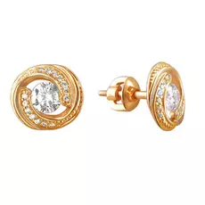 Серьги-пуссеты из золота Э2972-01С1111474