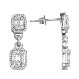 Серьги-пуссеты из золота MD09113