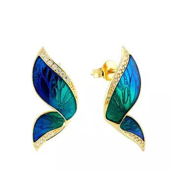 Серьги-пуссеты из золота MFHE3