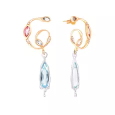 Серьги-пуссеты из золота MKER0543_BT_PT_VR