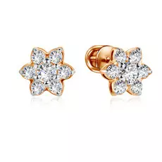 Серьги-пуссеты из золота R6111310000