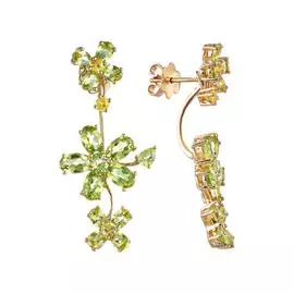 Серьги-пуссеты из золота RE6818_YS_PD_YG