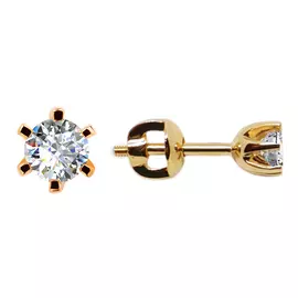 Серьги-пусеты из золота SEG22D01000001