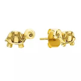 Серьги-пуссеты из золота SGE1705