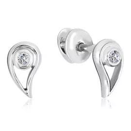 Серьги-пуссеты из золота Ш0204006-1