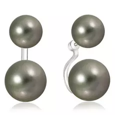 Серьги-пуссеты из золота СПет62 Б-ЧЧ