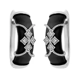 Серьги с английским замком из серебра 0201248-0201000102