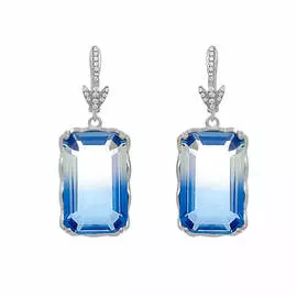 Серьги с английским замком из серебра 0600276-0001420102