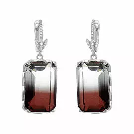 Серьги с английским замком из серебра 0600276-0001440102