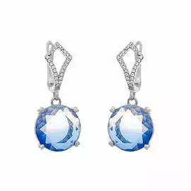 Серьги с английским замком из серебра 0600285-0001420102