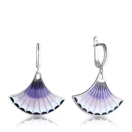 Серьги с английским замком из серебра 31.117 сп -3