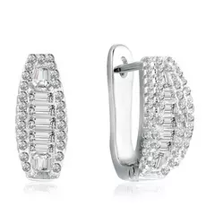 Серьги с английским замком из серебра I1AZ1441E