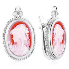 Серьги с английским замком из серебра 041943574802