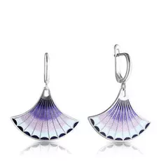 Серьги с английским замком из серебра 31.117 сп -3