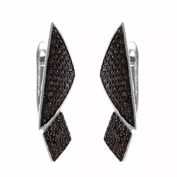 Серьги с английским замком из серебра 0400979-0011002702