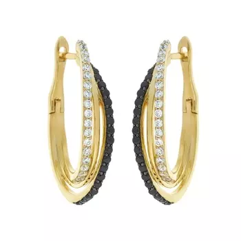 Серьги с английским замком из серебра MP-E00466-X-G-X-X-BW