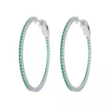 Серьги с английским замком из серебра MP-E00663-X-W-X-X-Gg