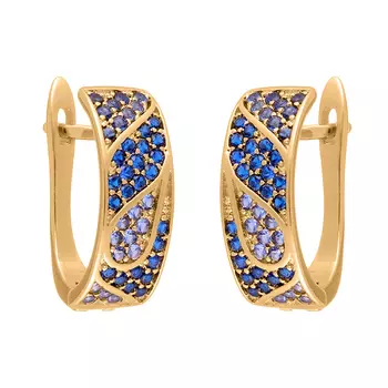 Серьги с английским замком из серебра MP-E00868-X-L-X-X-M1