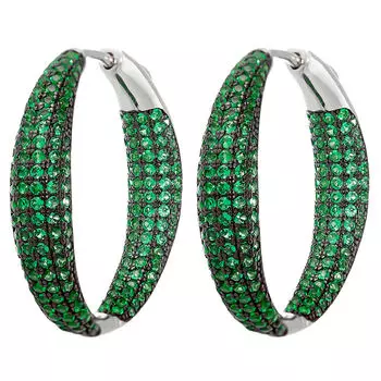 Серьги с английским замком из серебра MP-E00817-X-WB-X-X-NE