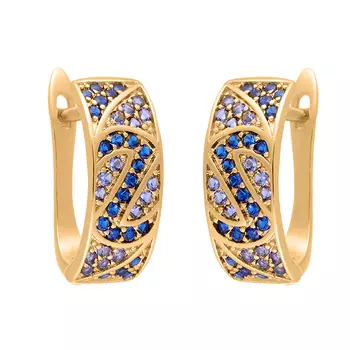 Серьги с английским замком из серебра MP-E00871-X-L-X-X-M1