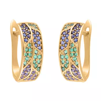 Серьги с английским замком из серебра MP-E00872-X-L-X-X-M2