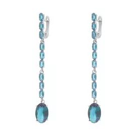 Серьги с английским замком из серебра PD-E00338-X-W-LBG-X-X