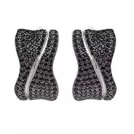 Серьги с английским замком из серебра MP-E01213-X-WB-X-X-B