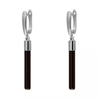 Серьги с английским замком из серебра TC-E00090-BR-W-X-X-X