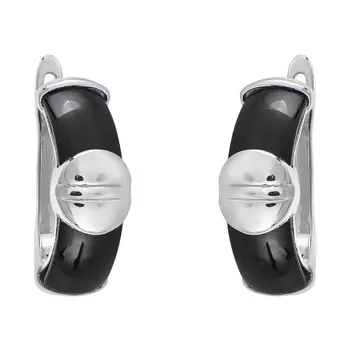 Серьги с английским замком из серебра TC-E00441-B-W-X-X-X