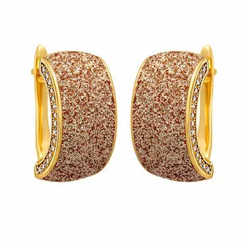 Серьги с английским замком из серебра 1101757-0008980102