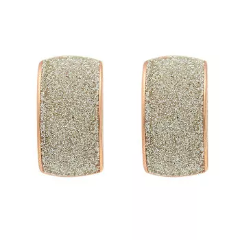 Серьги с английским замком из серебра Gl-E01757-X-G-W-X-W